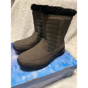 Size 7.5W - Easy Street Waterproof boot - Frazer - gray - NWT - RETAILS $80
